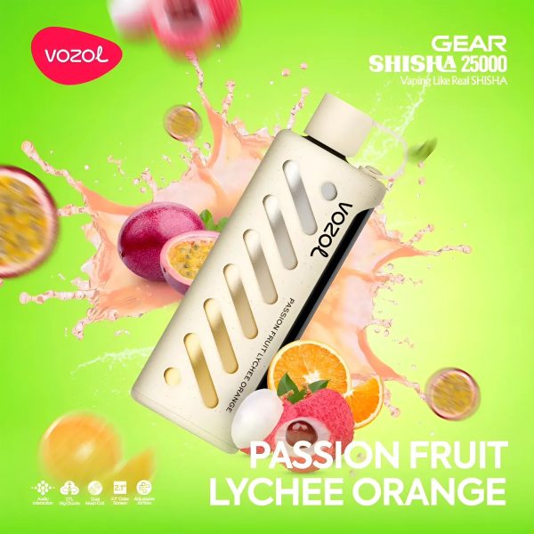 Vozol-Vape-Gear-Shisha-25000-Passion-Fruit-Lychee-Orange.jpg Vozol Vape Gear Shisha 25000