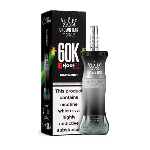 al-fakher-vape-60k-e-hose-X-grape-mint.jpg Al Fakher Vape 60000
