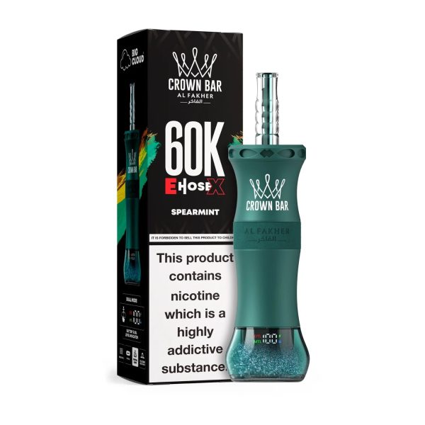 al-fakher-vape-60k-e-hose-X-spearmint.jpg Al Fakher Vape 60000