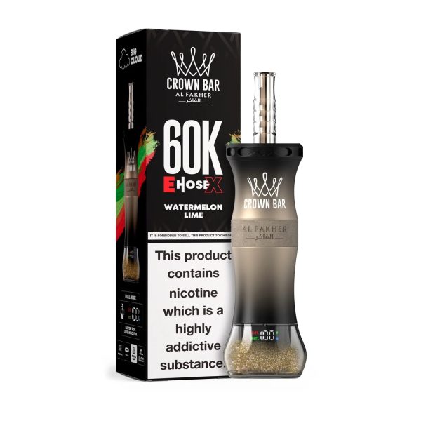 al-fakher-vape-60k-e-hose-X-watermelon-lime.jpg Al Fakher Vape 60000