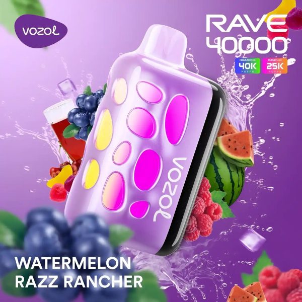 vozol-rave-40000-watermelon-razz-rancher.jpg Vozol Vape Rave 40000